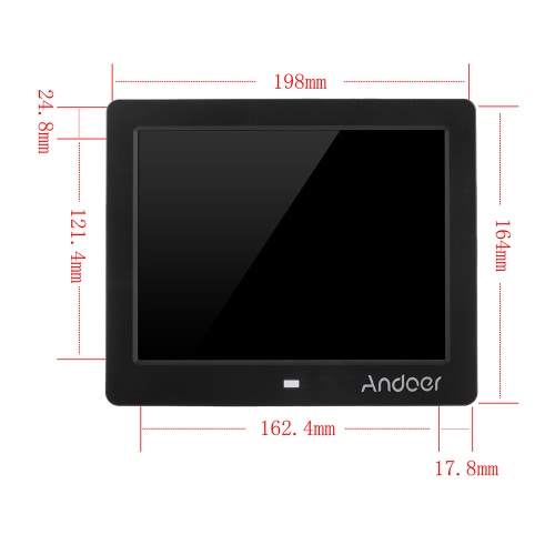 

Andoer 8" LCD Wide Screen Digital Photo Picture Frame Album