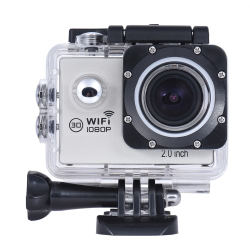 Action Camera 1080P FHD Novatek NTK96655 WiFi Waterproof LCD Wide Angle Bicycle Helmet Sports Camcorder Car DVR