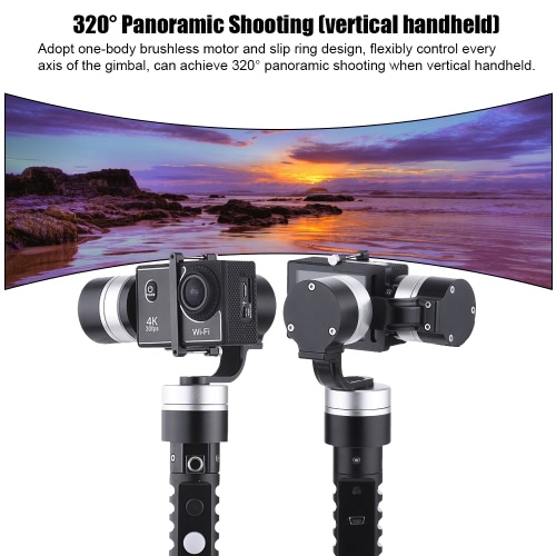 3-осевой карманный карданный безщеточный приводной гироскоп для GoPro Hero 4/3 + / 3 для камеры Xiaoyi с аналогичным размером, Гитарный эквалайзер с тремя осями Handyld Gimbal безжизненного действия Gyro Stabilizer для GoPro Hero 4/3 + / 3 для камеры Xiao
3-осевой карманный карданный безщеточный приводной гироскоп для GoPro Hero 4/3 + / 3 для камеры Xiaoyi с аналогичным размером, Гитарный эквалайзер с тремя осями Handyld Gimbal безжизненного действия Gyro Stabilizer для GoPro Hero 4/3 + / 3 для камеры Xiao