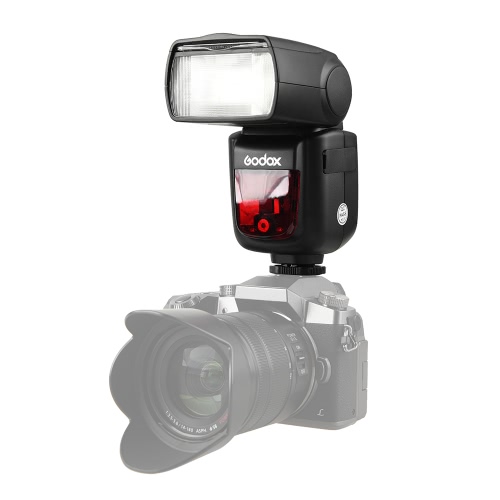 

Godox VING V860IIO Новаторская TTL-литиевая камера Flash Master & Slave Flash Speedlite 2.4G Wireless X System 1 / 8000s HSS G