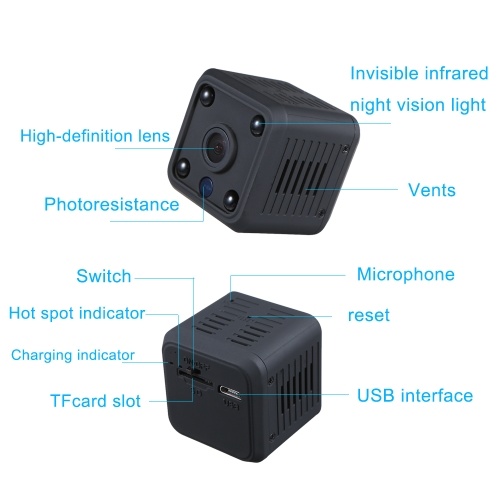 

Camera Smart Wifi HD Video Cam Rechargeable Camcorder