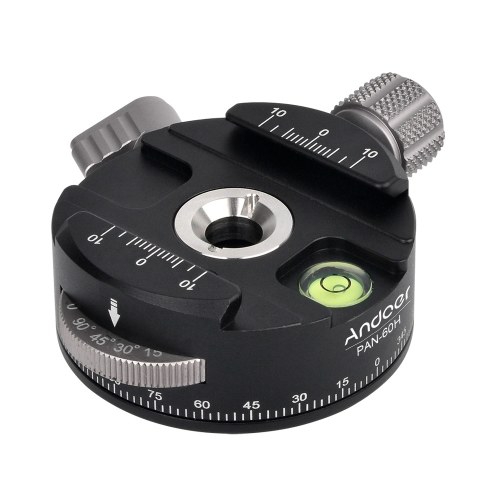 

Andoer PAN-60H Панорамный головной штатив с головкой с индексирующим ротатором, AS Type Clamp