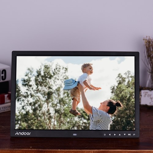 

Andoer Upgraded 17 Inch LED Digital Photo Frame