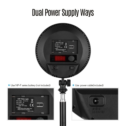 

CM-200D LED Camera Video Light and Stand Kit