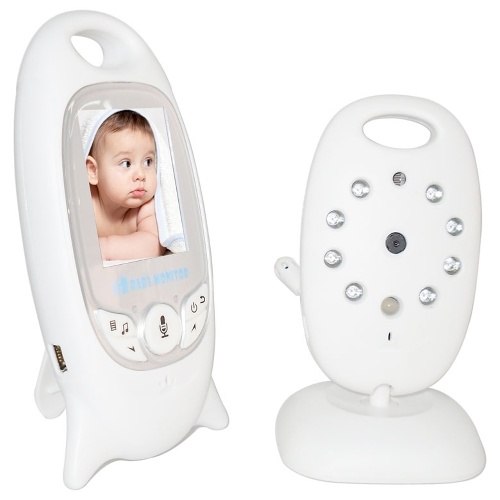 VB601 Wireless Video e Audio Baby Sleeping Monitor Batteria ricaricabile Telecamera per tata Display da 2 pollici Mini dispositivo di monitoraggio per neonati