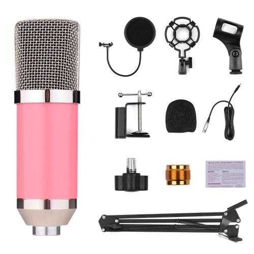 

Professional Broadcasting Studio Recording Condenser Microphone Kit
