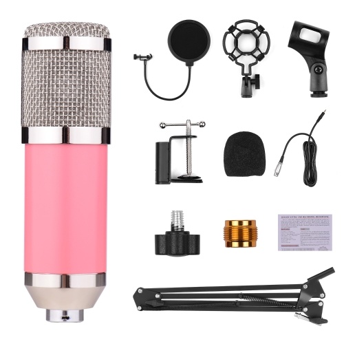

Professional Broadcasting Studio Recording Condenser Microphone Kit