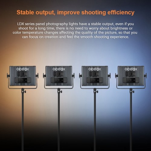 

GODOX LDX100Bi 120W Bi-color LED Photography Light Video Light Panel