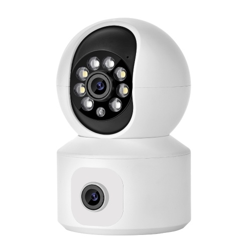 1080P HD Wireless Security Camera WiFi Camera with 360°Motion Tracking IR Night Vision 2-Way Audio 