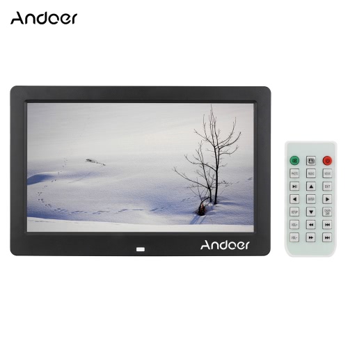 Andoer LCD Digital Photo Picture Frame Alarm Clock