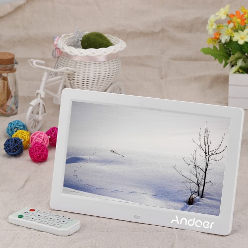 10,1-Zoll-HD Digital Foto Bild Frame MP3 MP4 Movie Player Fernbedienung