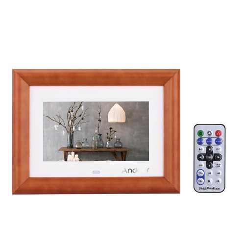 

Andoer 7" Desktop Wood LCD Digital Photo Frame with Remote Controller