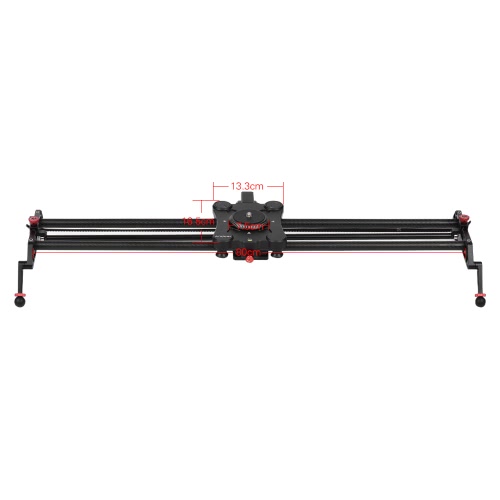 Andoer GP-80QD 80cm/2.6ft Carbon Fiber Motorized Camera Track Slider Dolly