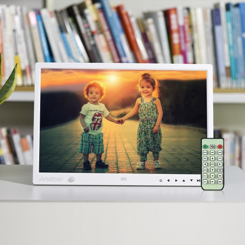 

Andoer 15 Inch Large Screen LED Digital Photo Frame Desktop