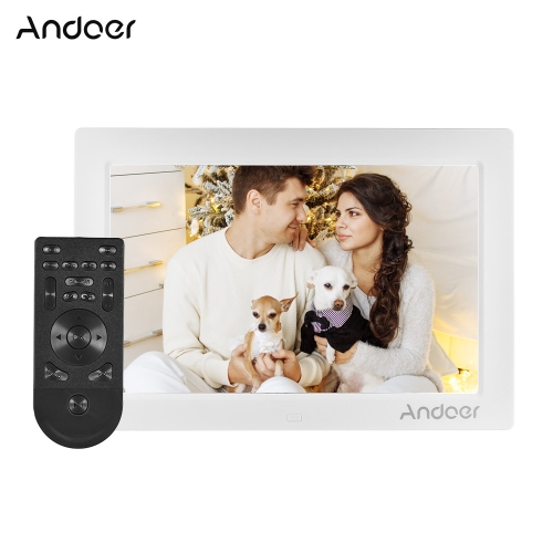 Andoer 10inch 1200 * 800 Разрешение Цифровая фоторамка