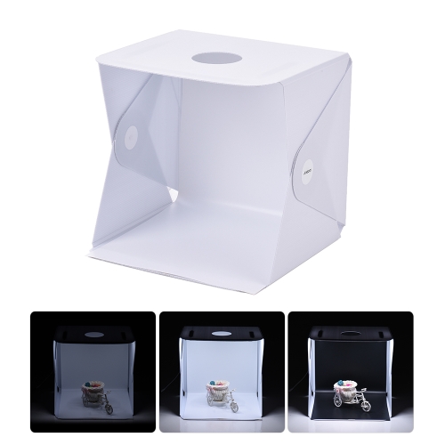 

Andoer 40 x 40cm Мини-портативный складной светодиодный светильник EU Plug