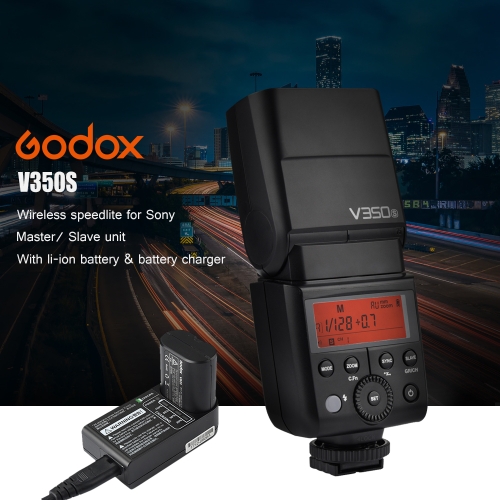 

Godox V350S Compact Size 2.4G Wireless Speedlite