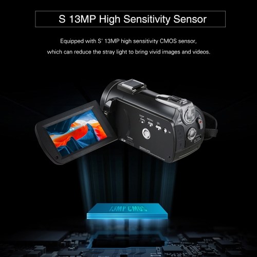 

Andoer AC3 4K UHD 24MP Digital Video Camera Camcorder DV Recorder