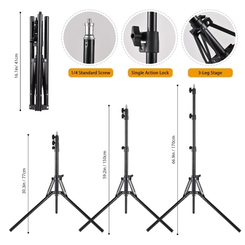 

Andoer Studio Photography Light Kit Softbox Lighting Set