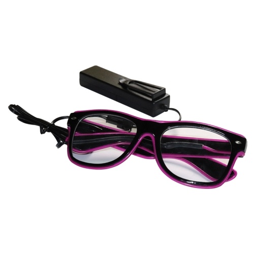 

YJ001 Voice-control LED Glasses 10 Colors Optional Light