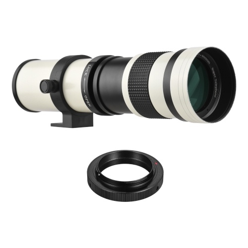 

Camera MF Super Telephoto Zoom Lens F/8.3-16 420-800mm T2 Mount