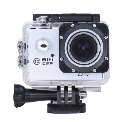 Action-Kamera 1080P FHD 30fps 14MP Novatek NTK96655 Wasserdicht 30m WiFi 2.0 