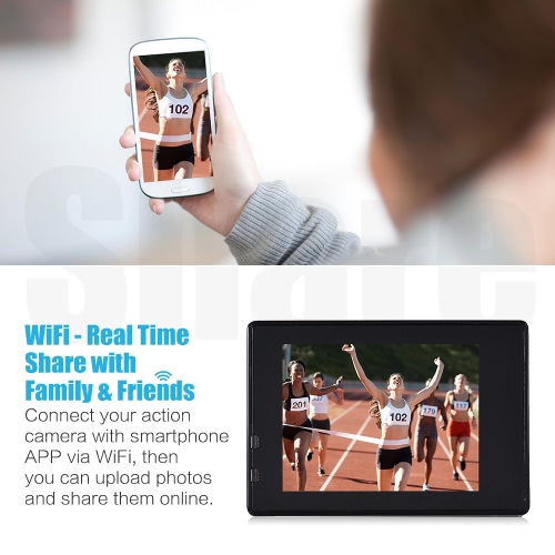 

2" LCD 12MP 1080P WiFi Action Sports Camera