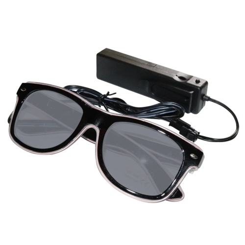 

YJ002 Voice-control LED Glasses 10 Colors Optional Light