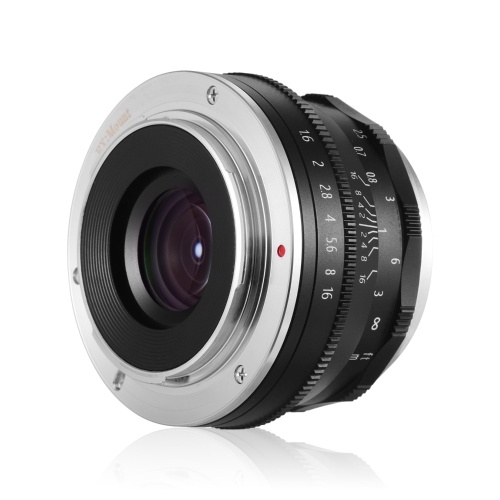 Andoer 35mm F1.6 Manual Focus Lens Large Aperture Compatible with Fujifilm Fuji X-A1/X-A10/X-A2/X-A3/X-AT/X-M1/X-M2/X-T1/X-T10/X-T2/X-T20/X-Pro1/X-Pro2/X-E1/X-E2/X-E2s FX-Mount Mirrorless Cameras 