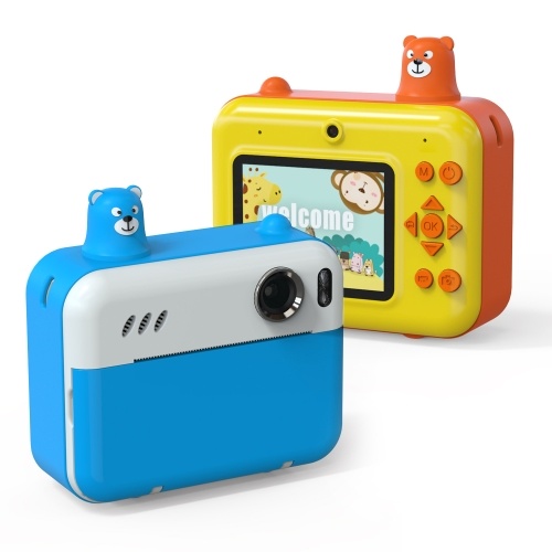 H80 2.36 Inch IPS Screen 1080P Digital Camera Kids Instant Print Camera 