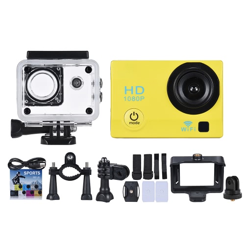 

2" LCD 12MP 1080P WiFi Action Sports Camera