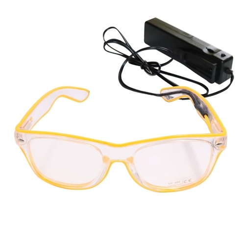 

YJ004 Voice-control LED Glasses 10 Colors Optional Light