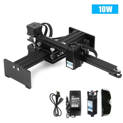 10w Laser Engraving Machine Mini Desktop Laser Engraver Printer Portable Carver DIY Laser Logo Mark Printer Working Area 170*200mm