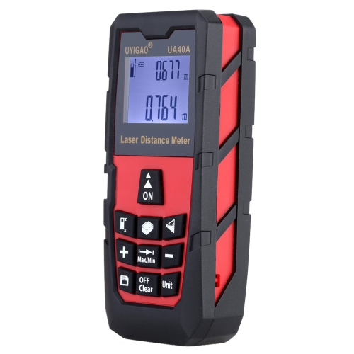 100m Digital Laser Distance Meter Handheld Laser Range Finder Measure Distance Area Volume Self-calibration Level Bubble Electronic Ruler High Precision