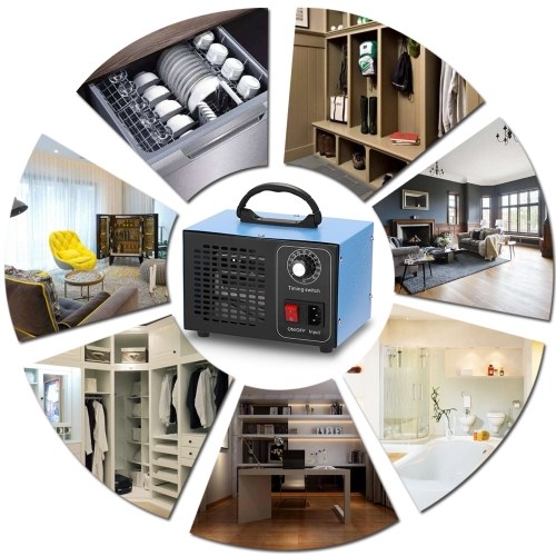 

Portable Ozone Machine Generator Air Filter Purifier