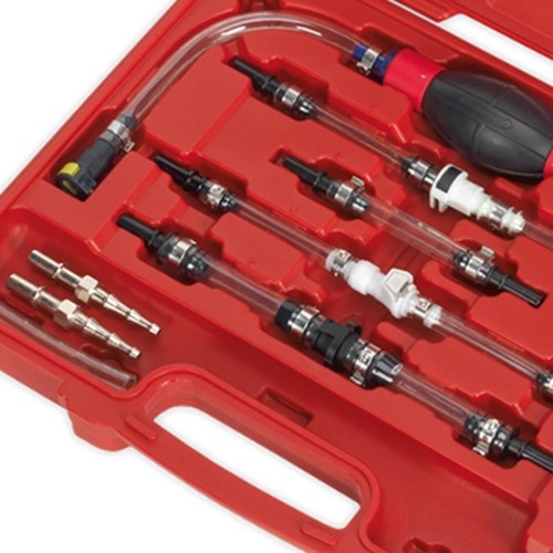 

Fuel Engine Fuel Primer Priming & Bleeding Tool Kit in Case