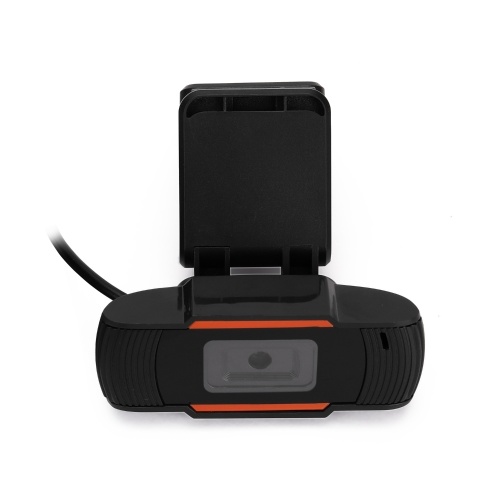 

USB Webcam Web-Camera Built-in Sound Gaming Microphone for Online Lesson Desktop Computer Camera