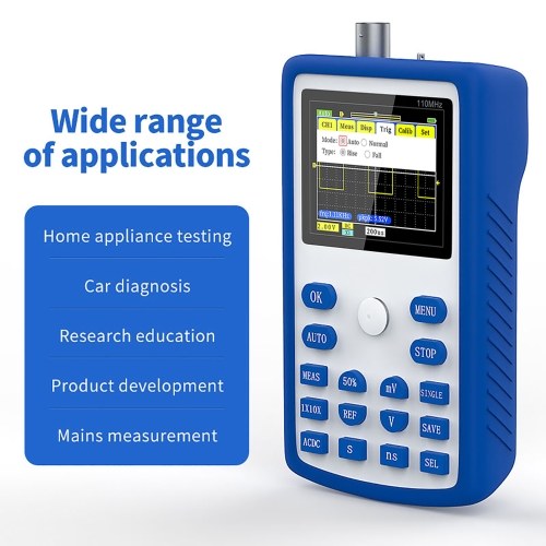 FNIRSI-1C15 2.4 Inch Screen Handheld Portable Digital Oscilloscope