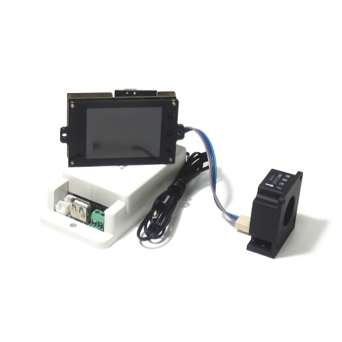 

VAC8010F Wireless Transmission Multi-function Instrument 2.4 inch LCD Voltage Current Capacity Energy Temperature Display with Power Off Memory Function
