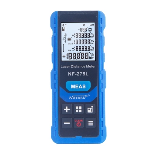 NOYAFA NF-275L Rechargeable Handheld Laser Distance Meter 196ft/60m