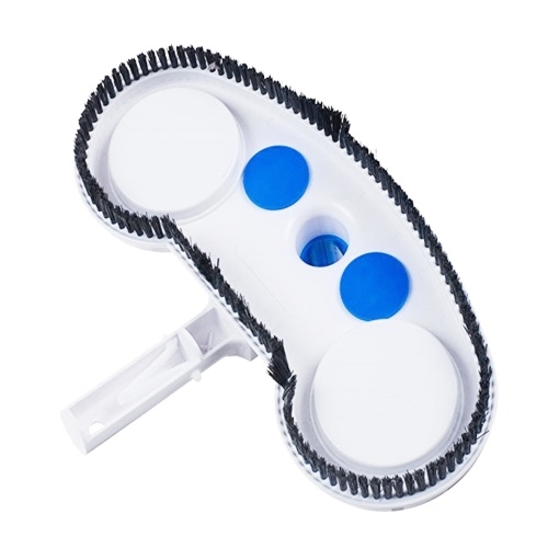 13.5-Inch Pool Vacuum Head Inground Above Ground Vinyl Pool Vacuum Brush Head Spa Vacuum Attachment Cleaning Tool with Weighted Base and Brushes