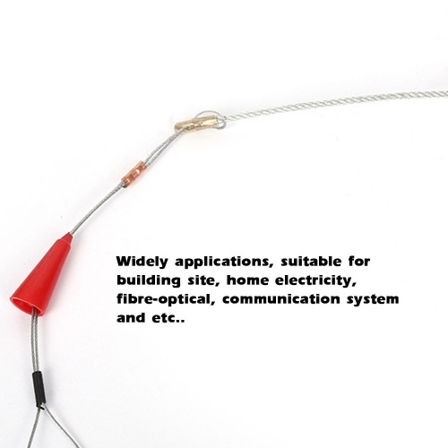 

4mm Diameter Professional Cable Puller 30m 45m 60m Optional Fiberglass Flexible Glider Portable Reel Conduit Duct Wire Pulling Tool