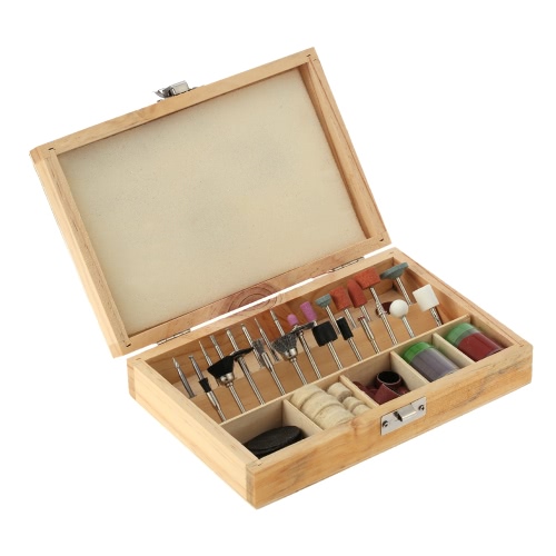 100pcs Aluminum Grinder Engraver Bistrique Kit