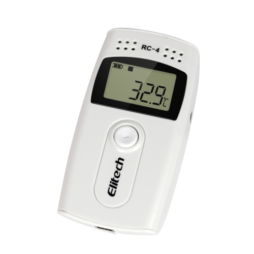 Elitech RC-4 High Accuracy Temperature Data Logger for Cold Chain Transportation