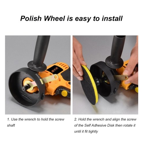 

710W Car Polisher Waxer Electric Handheld Polisher Multifunctional Car Waxing Machine for Waxing Polishing Sealing Glaze