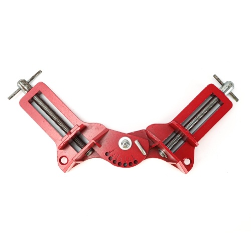 

Adjustable Right Angle Clamp Quick Fixed Clip Woodworking Right Angle Clip Woodworking Picture Frame Clip Multi-functional Woodworking Clip Suitable for 30° 45° 60° 75° 90° 105° 120° Clamping