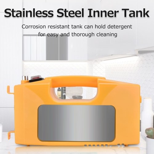 

Handheld Steam Cleaner Kit with Extension Rod and 5 Cleaning Brushes Multifunction Spray Steam Machine for Home Use Upholstery Kitchen Appliances Bathroom Floor Wall Surface Gap
