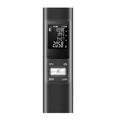 S60 Laser Distance Meter 60M Handheld Rangefinder ±2mm High Precision Digital Mini Distance Measuring Meter Indoor Rechargeable Electronic Space Measurement Device for Length Area Volume with Aluminium alloy Shell, 0.1s Measuring Speed 