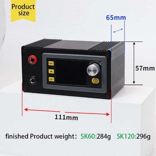 Digital Direct Current Voltage Regulator Powersupply Module Full Viewing Angle VA Color LCD Display Support Firmware Upgrading Maximum Power Point Tracking Solar Charging and Serial Communication Protocol 