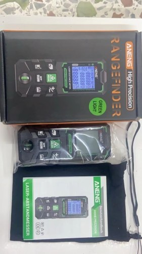 ANENG G70 Smart High-Precision Laser Rangefinder Green Laser Distance Meter 30 Set of Data Storage Autonomous Calibration Multi-function Tool 